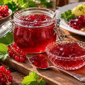 Vinbärsgelé, röd